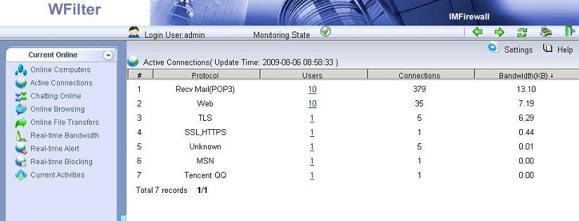 How to block MSN online game with WFilter?